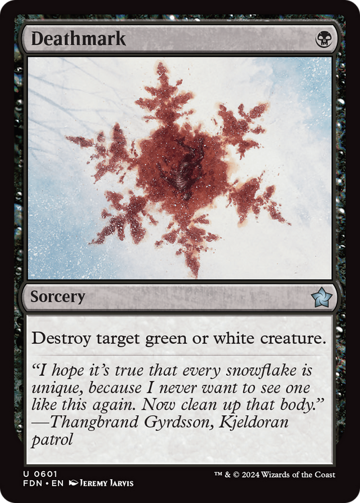 Deathmark [Foundations] Magic: The Gathering