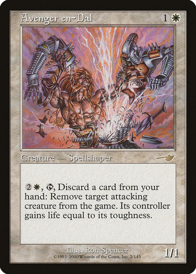 Avenger en-Dal [Nemesis] Magic: The Gathering