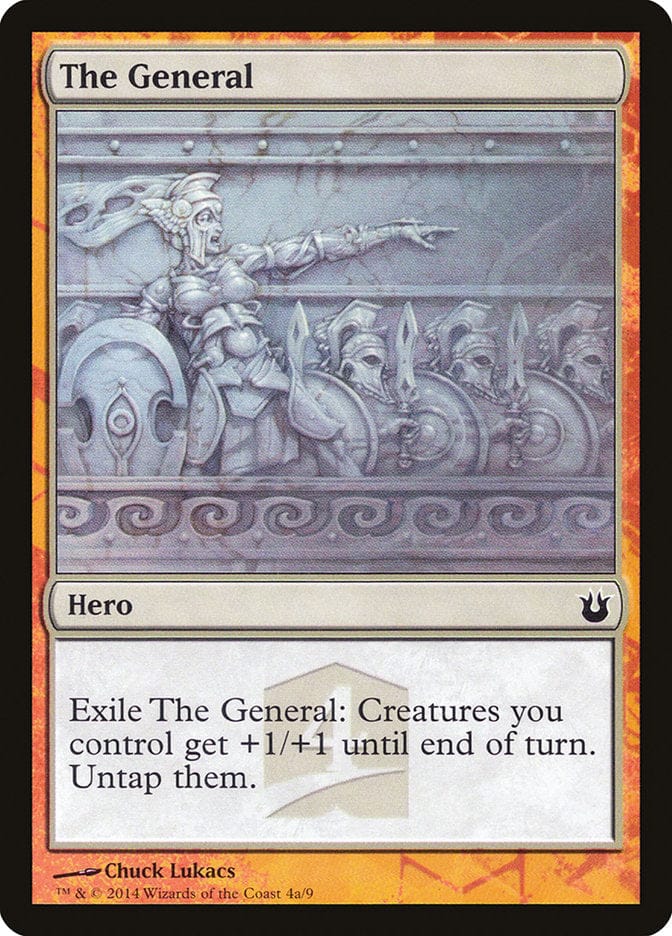 The General [Born of the Gods Hero's Path] Magic: The Gathering