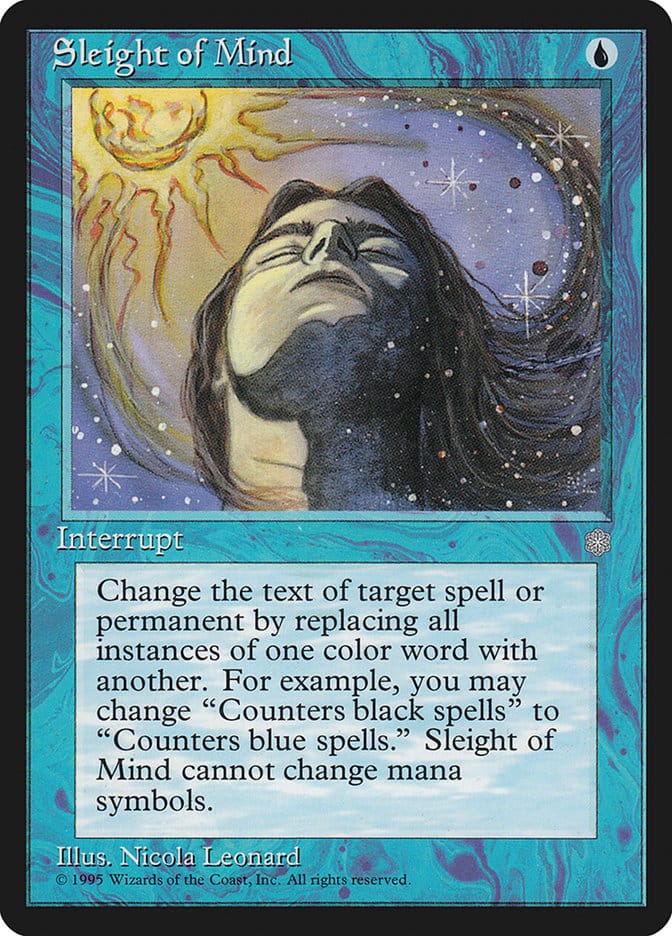 Sleight of Mind [Ice Age] Magic: The Gathering