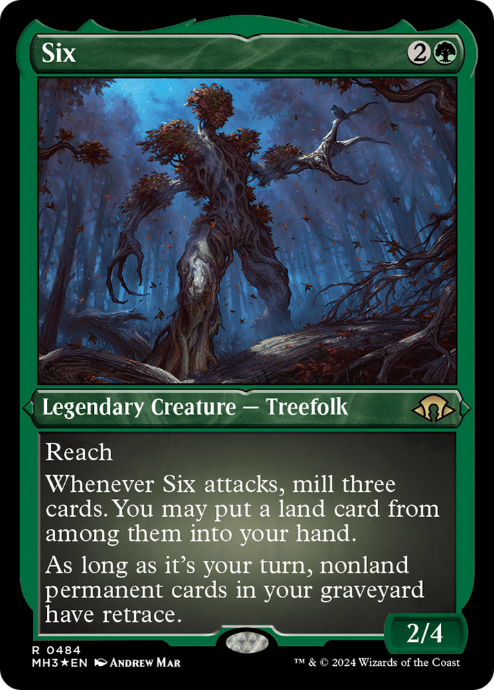 Six (Foil Etched) [Modern Horizons 3] Magic: The Gathering