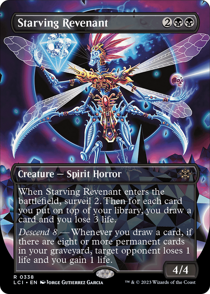 Starving Revenant (Borderless) [The Lost Caverns of Ixalan] Magic: The Gathering
