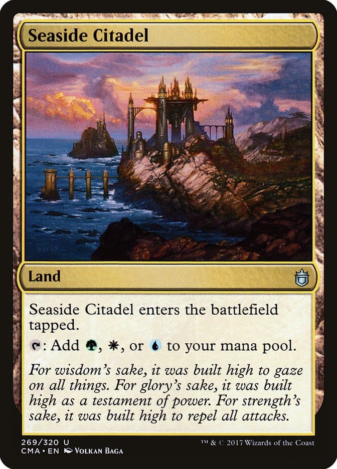 Seaside Citadel [Commander Anthology] Magic: The Gathering
