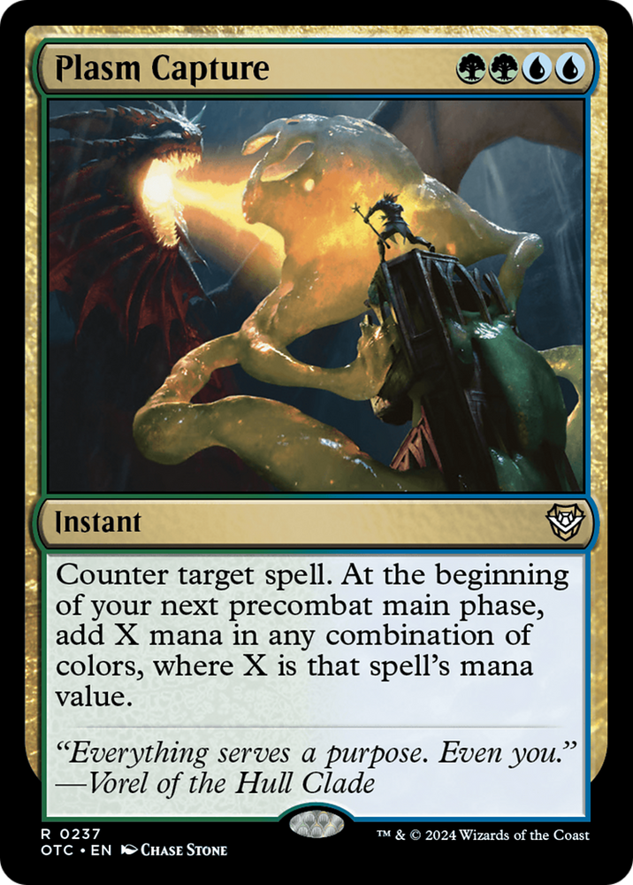 Plasm Capture [Outlaws of Thunder Junction Commander] Magic: The Gathering