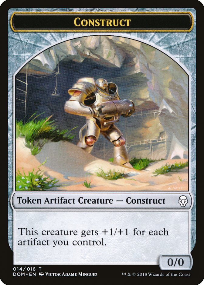 Construct Token [Dominaria Tokens] Magic: The Gathering