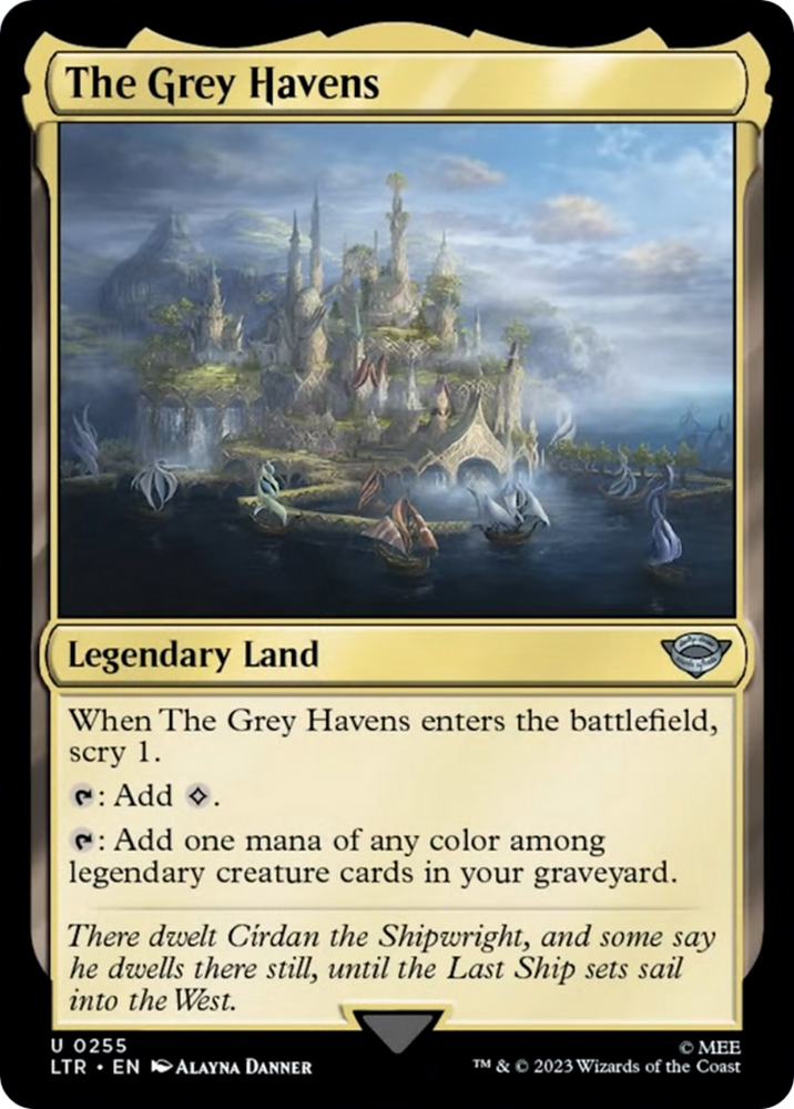 The Grey Havens [The Lord of the Rings: Tales of Middle-Earth] Magic: The Gathering