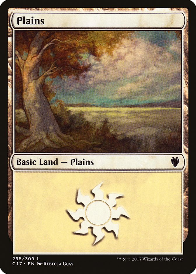 Plains (295) [Commander 2017] Magic: The Gathering
