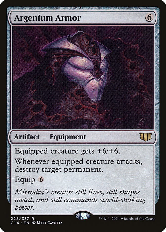 Argentum Armor [Commander 2014] Magic: The Gathering