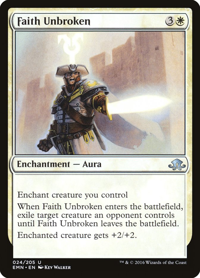 Faith Unbroken [Eldritch Moon] Magic: The Gathering