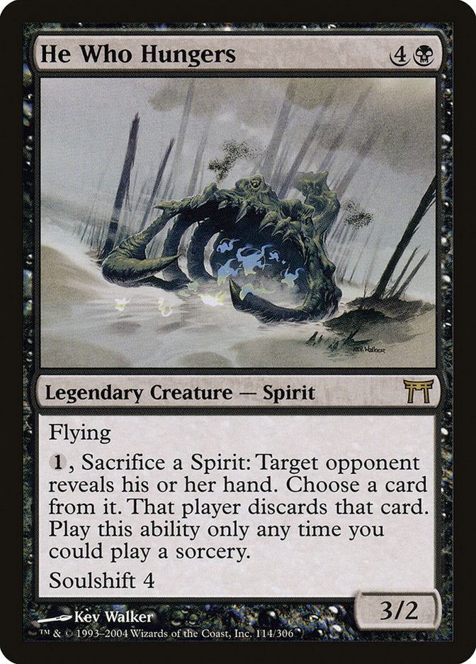 He Who Hungers [Champions of Kamigawa] Magic: The Gathering