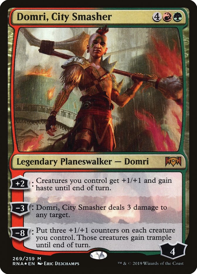 Domri, City Smasher [Ravnica Allegiance] Magic: The Gathering