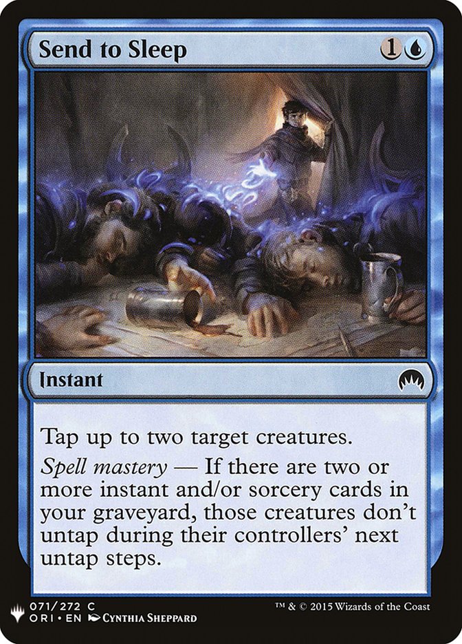 Send to Sleep [Mystery Booster] Magic: The Gathering
