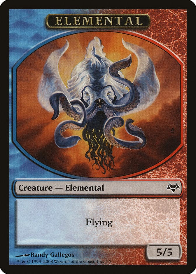 Elemental Token [Eventide Tokens] Magic: The Gathering
