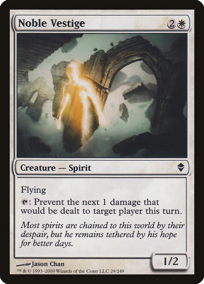 Noble Vestige [Zendikar] Magic: The Gathering