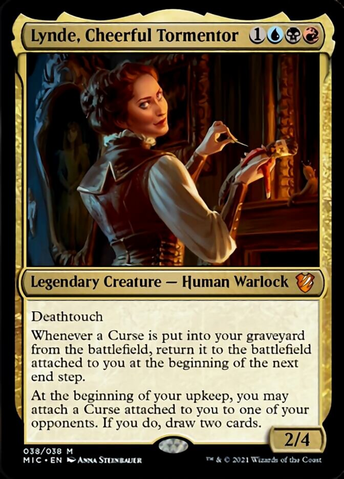 Lynde, Cheerful Tormentor [Innistrad: Midnight Hunt Commander] Magic: The Gathering