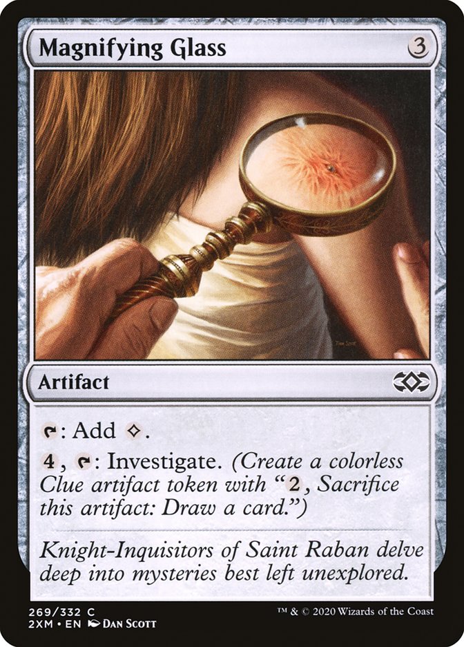 Magnifying Glass [Double Masters] Magic: The Gathering