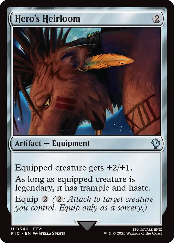 Hero's Heirloom [FINAL FANTASY Commander] Magic: The Gathering