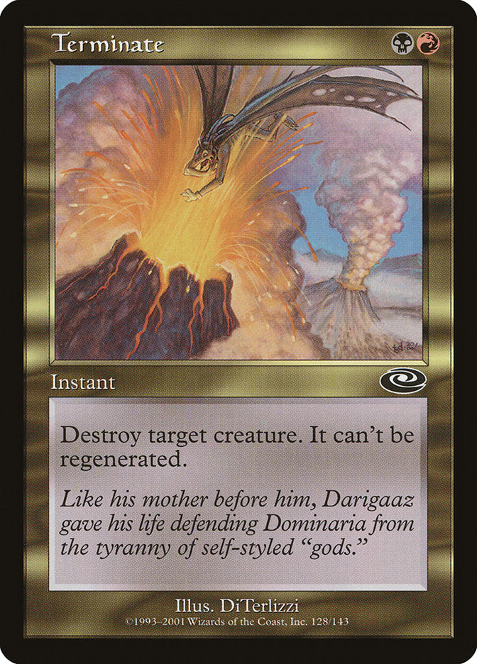 Terminate [Planeshift] Magic: The Gathering