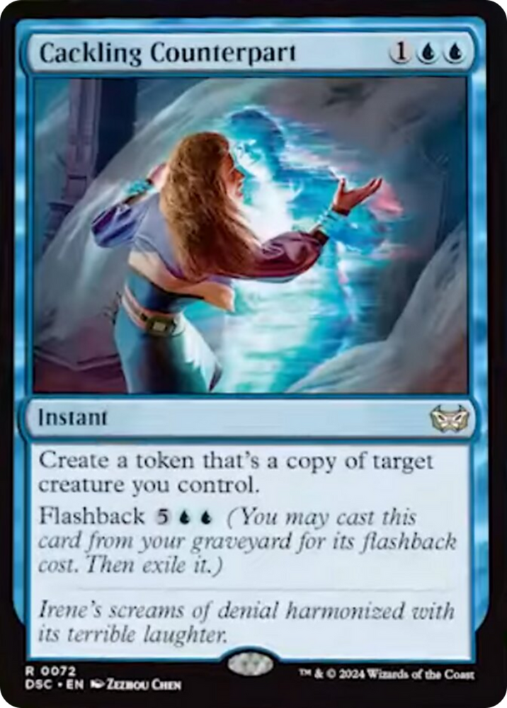 Cackling Counterpart [Duskmourn: House of Horror Commander] Magic: The Gathering
