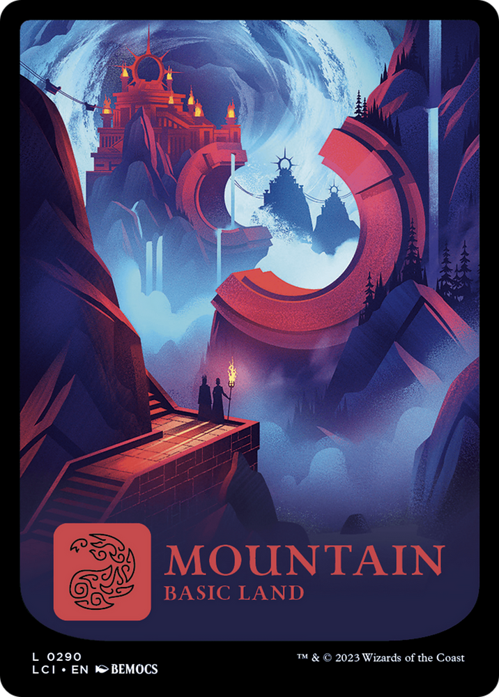 Mountain (0290) [The Lost Caverns of Ixalan] Magic: The Gathering