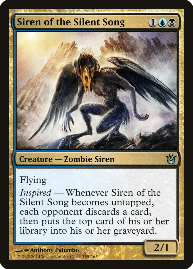 Siren of the Silent Song [Born of the Gods] Magic: The Gathering