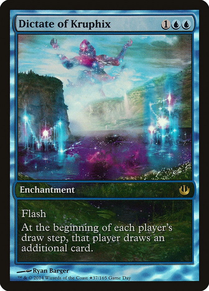 Dictate of Kruphix (Game Day) [Journey into Nyx Promos] Magic: The Gathering