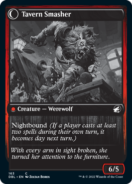 Tavern Ruffian // Tavern Smasher [Innistrad: Double Feature] Magic: The Gathering