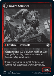 Tavern Ruffian // Tavern Smasher [Innistrad: Double Feature] Magic: The Gathering