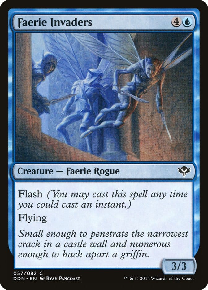 Faerie Invaders [Duel Decks: Speed vs. Cunning] Magic: The Gathering