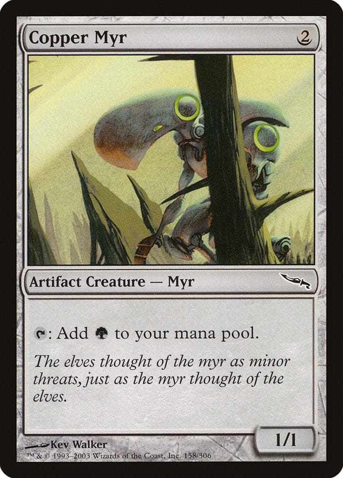 Copper Myr [Mirrodin] Magic: The Gathering