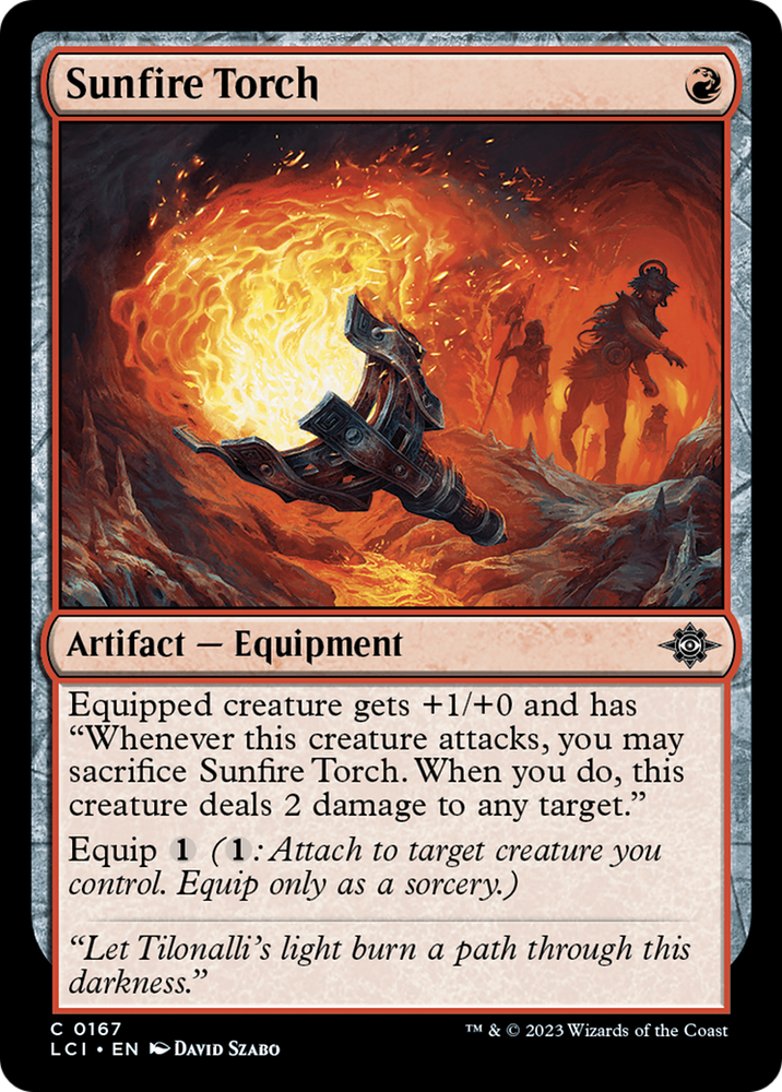 Sunfire Torch [The Lost Caverns of Ixalan] Magic: The Gathering
