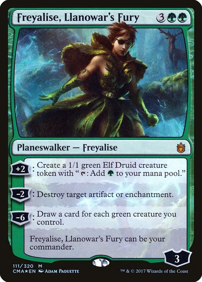 Freyalise, Llanowar's Fury [Commander Anthology] Magic: The Gathering