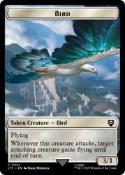 Bird // Food Token [The Lord of the Rings: Tales of Middle-Earth Commander Tokens] Magic: The Gathering