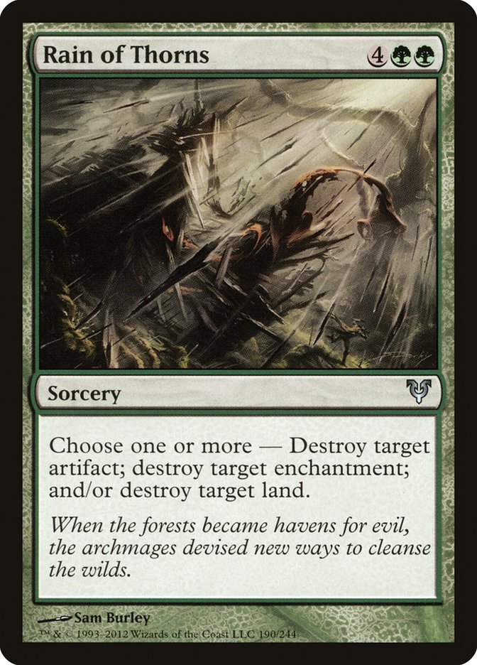 Rain of Thorns [Avacyn Restored] Magic: The Gathering