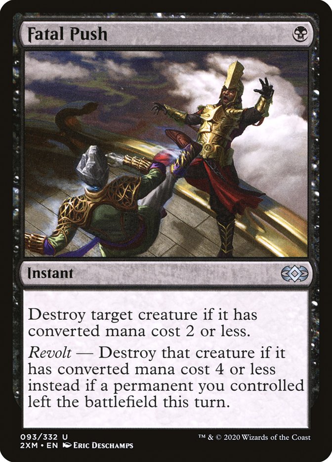 Fatal Push [Double Masters] Magic: The Gathering