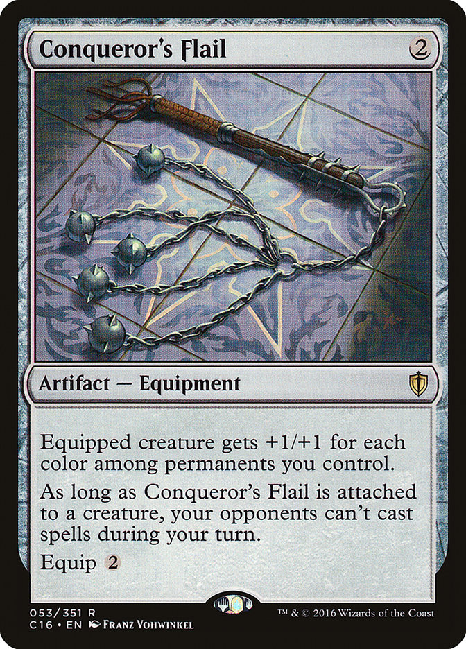 Conqueror's Flail [Commander 2016] Magic: The Gathering