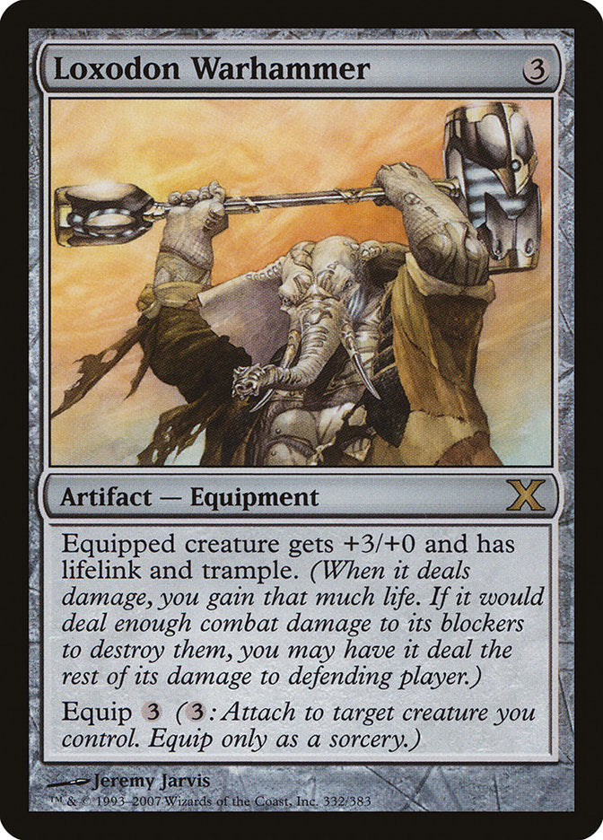 Loxodon Warhammer [Tenth Edition] Magic: The Gathering