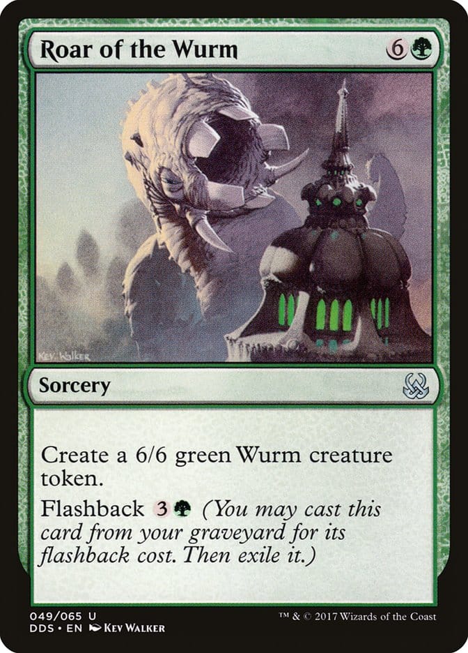 Roar of the Wurm [Duel Decks: Mind vs. Might] Magic: The Gathering