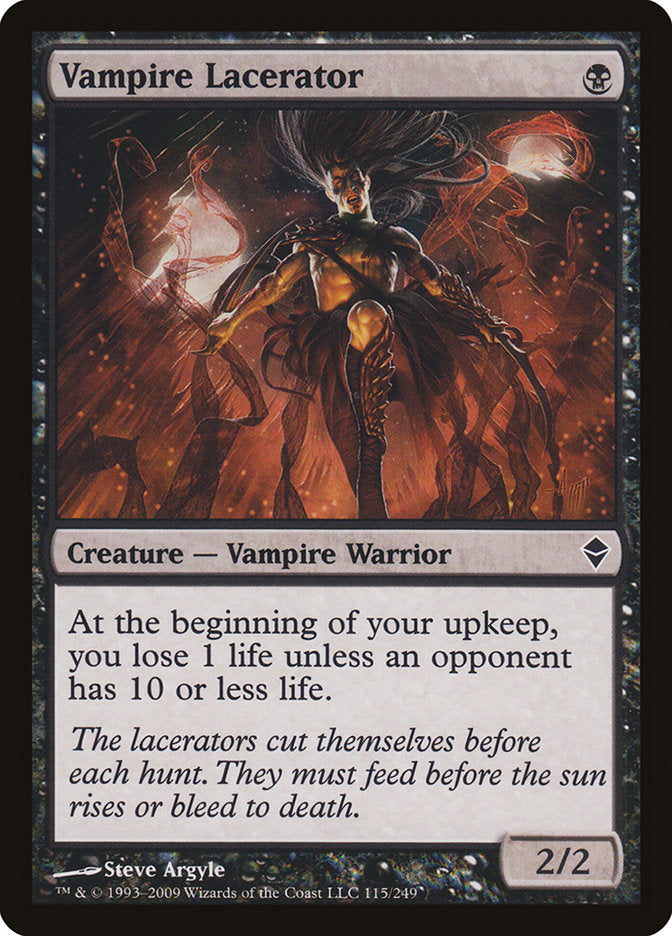 Vampire Lacerator [Zendikar] Magic: The Gathering