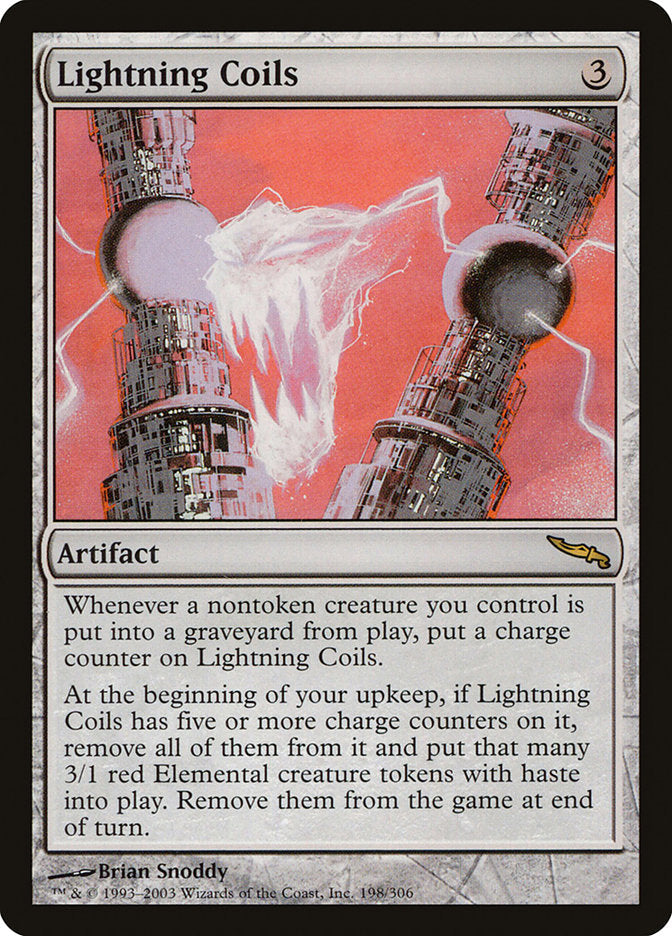 Lightning Coils [Mirrodin] Magic: The Gathering