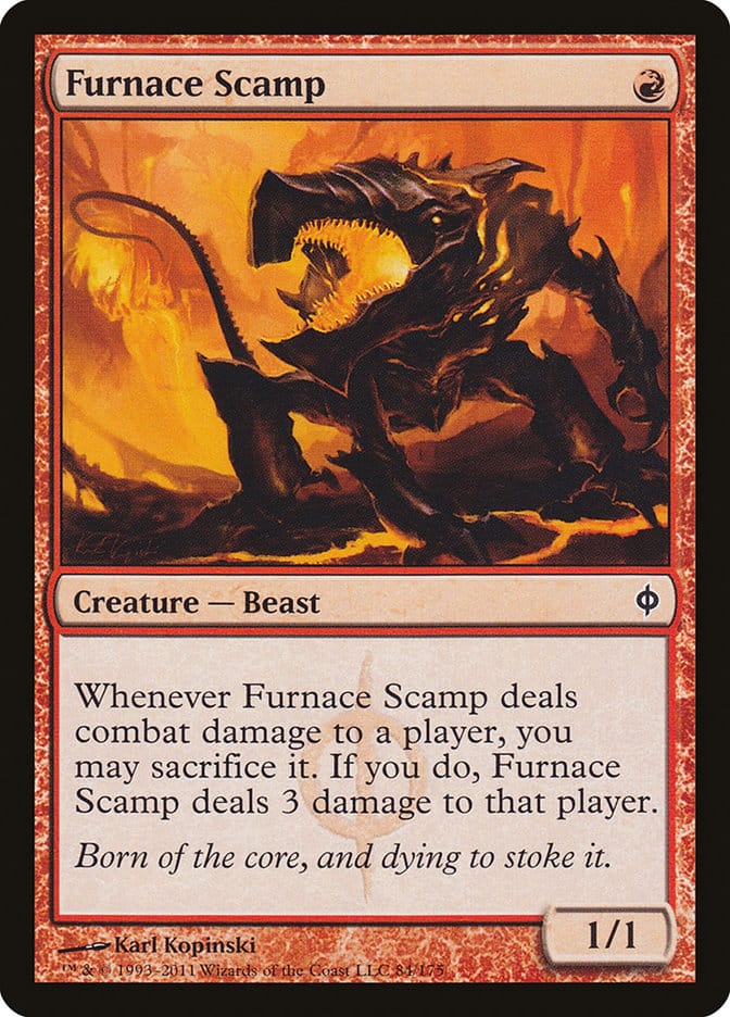 Furnace Scamp [New Phyrexia] Magic: The Gathering