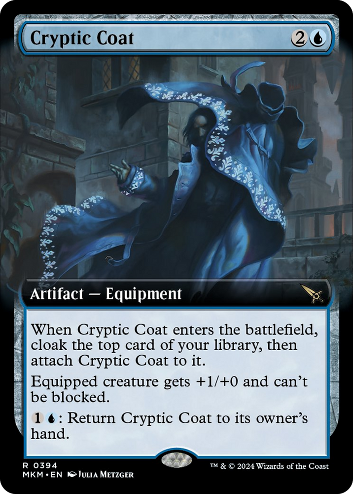 Cryptic Coat (Extended Art) [Murders at Karlov Manor] Magic: The Gathering