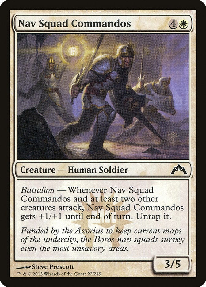 Nav Squad Commandos [Gatecrash] Magic: The Gathering