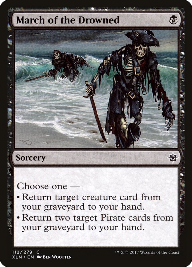 March of the Drowned [Ixalan] Magic: The Gathering