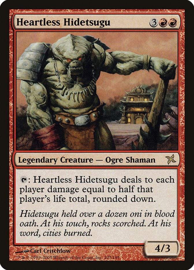 Heartless Hidetsugu [Betrayers of Kamigawa] Magic: The Gathering