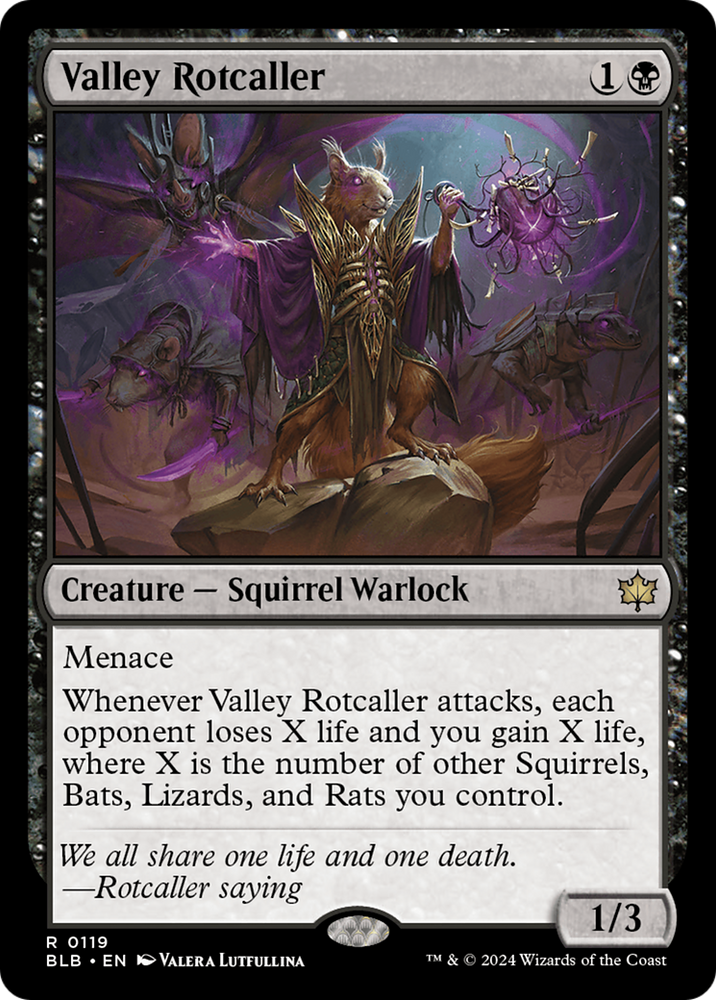 Valley Rotcaller [Bloomburrow] Magic: The Gathering