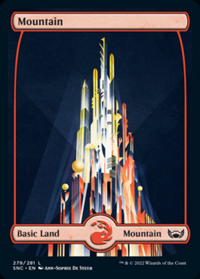 Mountain (279) [Streets of New Capenna] Magic: The Gathering