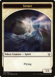 Spirit // Soldier Double-Sided Token [Archenemy: Nicol Bolas Tokens] Magic: The Gathering