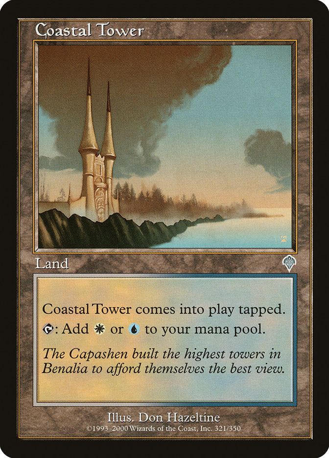 Coastal Tower [Invasion] Magic: The Gathering