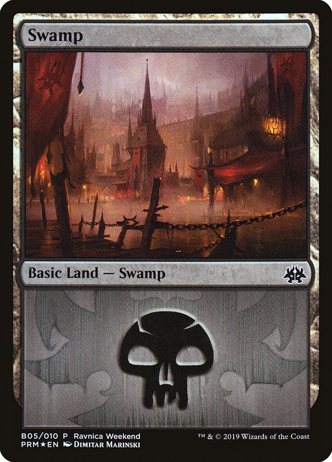 Swamp (B05) [Ravnica Allegiance Guild Kit] Magic: The Gathering